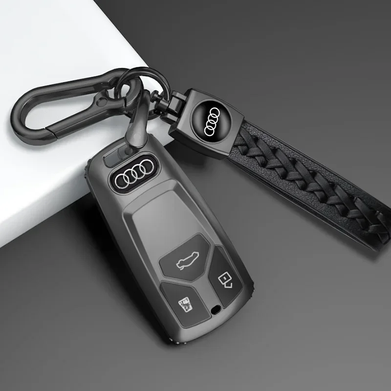 Special Design Audi Q5l Key Case 23 Styles A4l A4 A6 Car Q5 Shell A6l Buckle A5 Q7 A7 key case cover key case car key shell flip key fob shell