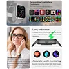 2025 Smart Watch Women 2.01" Full Touch Screen Heart Rate Tracker Bluetooth Call Waterproof Sport Smartwatch Men for Android IOS 2