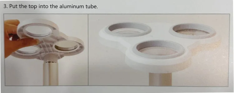 Optometry Equipment VT-1107 Plastic Progressive Lens Identifier with Invisible Markings Mark Strain Lens Identifier Optical Use