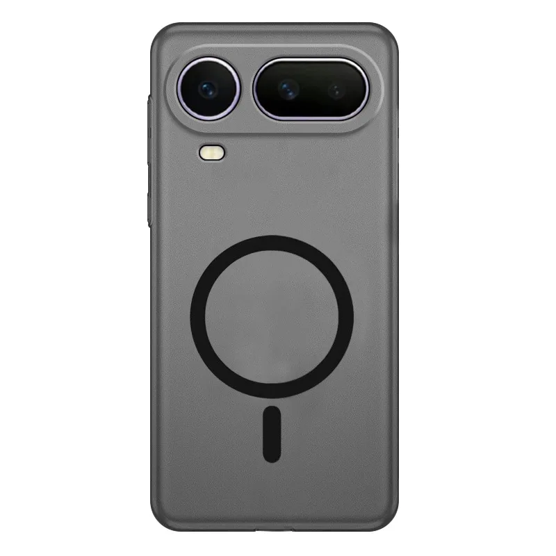 For Honor Magic 8 Pro Ultra-Slim Frosted Matte Translucent Magnetic TPU Case