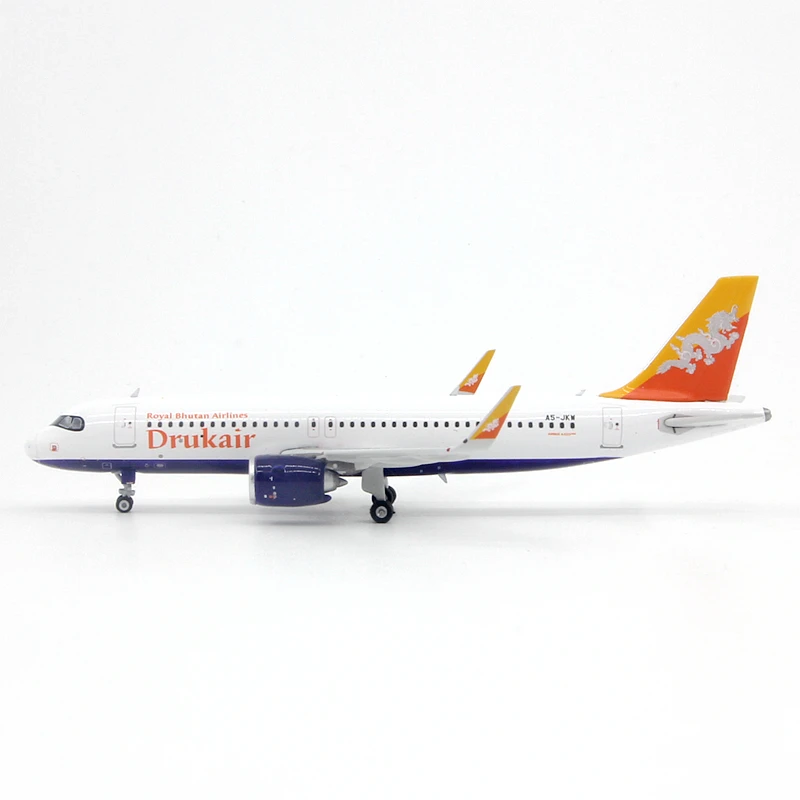 

Литая под давлением, масштаб 1/400, Феникс 11828, Королевский Бутан, Air A320neo, искусственный пассажирский самолет, дисплей игрушек, сувенир