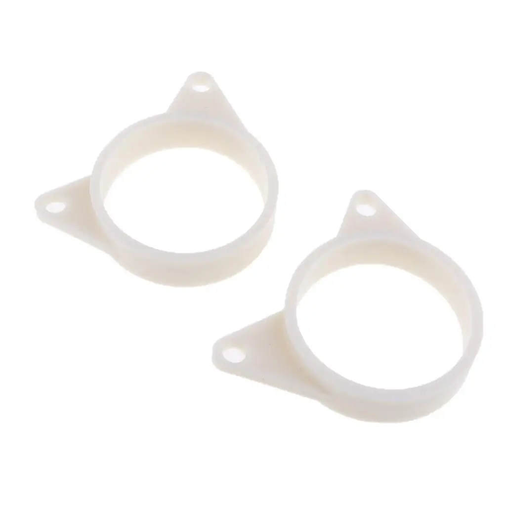 1 Pair 2.44'' White Plastic Front Fender Bracket Mount for Honda CBR400 NC23 NC29 VFR400 NC30 Series