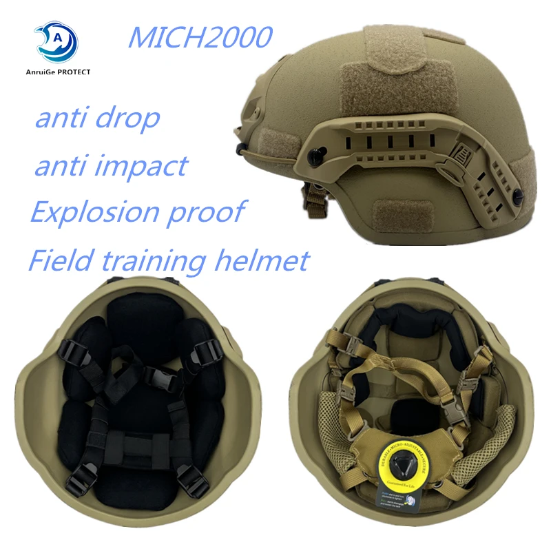 Тактический ударопрочный шлем Венди, высококачественный защитный шлем из стекловолокна для полевых тренировок MICH FAST