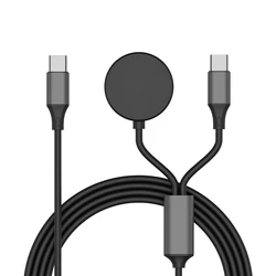USB - C Smart Watch Fast Charger - PD60W (Black)