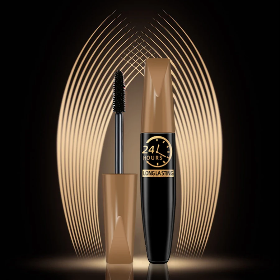 ماسكارا سوداء مقاومة للماء للنساء ، إطالة إطالة ال...