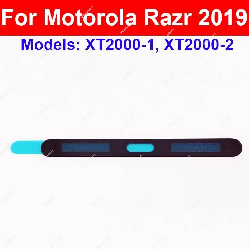 Per Motorola Moto Razr 2019 Xt2000 Auricolare Mesh Anti-Polvere Grill Mesh Auricolare Altoparlante Sostituzione Rete