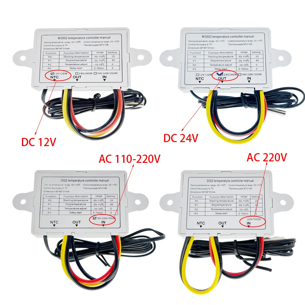 Advanced Digital Temperature Control Thermoregulator Switch Thermometer