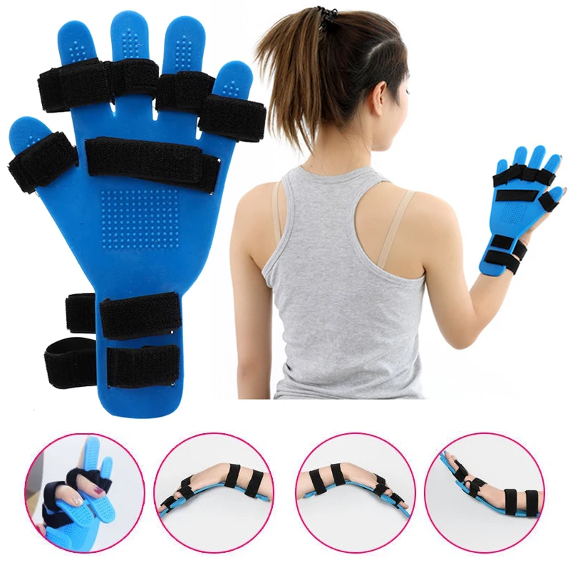 

Finger Corrector Board Hand Wrist Finger Orthotics Extended Type Fingerboard for Stroke Hemiplegia Hand Splint Training Support