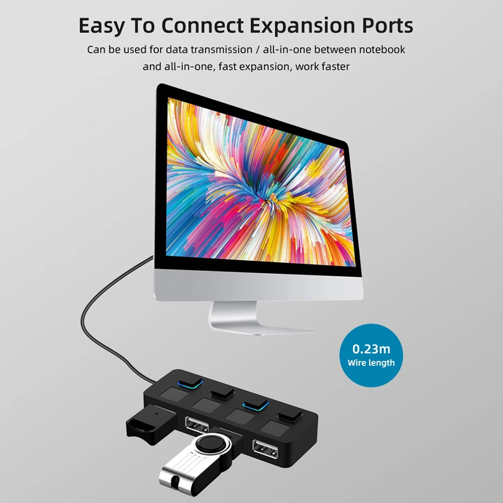 Ʈ PC Ƽ USB й, ǻ , USB Ȯ ϵ ũ, USB 2.0 , 4 Ʈ Ȯ  