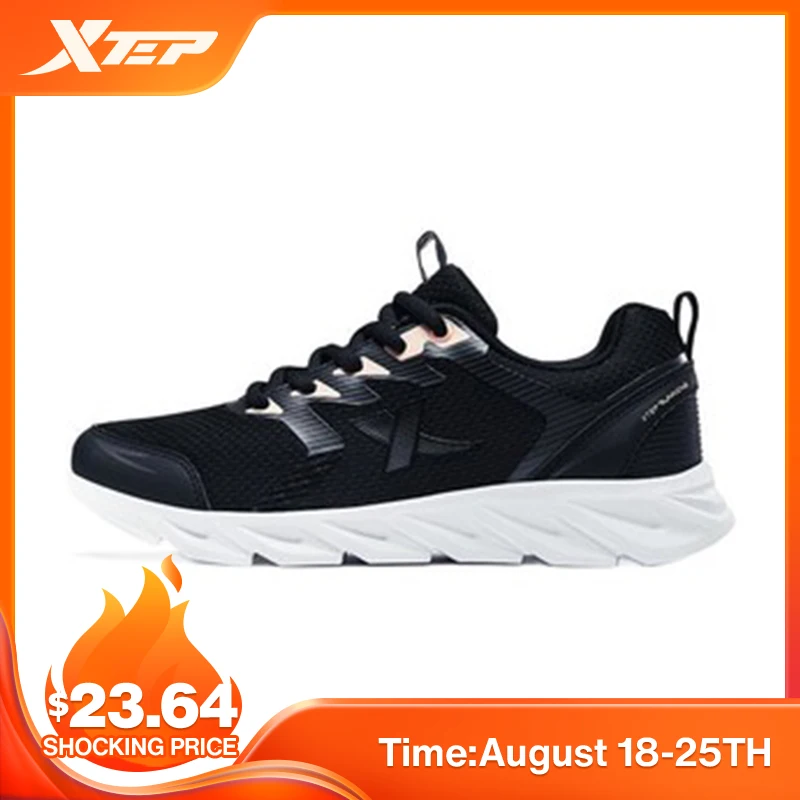 Xtep Women Running Shoes Breathable Cushioning running shoes,women sneakers