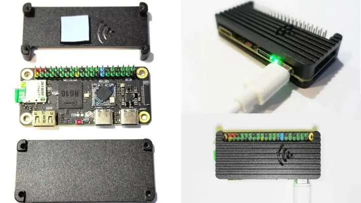 MangoPi MQ-Quad Allwinner MCore-H616, SBC RISC-V, 4xA53, ִ 1.5GHz, 1GB DRAM, ǰ