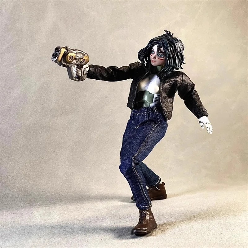 

1/12 Soldier Clothing Accessories Trendy Jeans Leather Jacket Coat Model Toy For 6'' Action Figure Body In Stock
