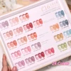Vendeeni 24 Colors Jelly Transparent Gel Nail Polish Nude Pink Skin Color UV Soak Off Gel Varnish Jade Nail Art Gel Lacquer 15ml 4