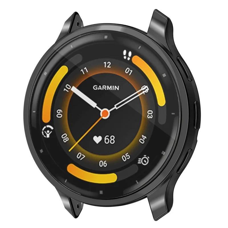 Durable Soft TPU Smart Watch Protective Bumper Case Cover