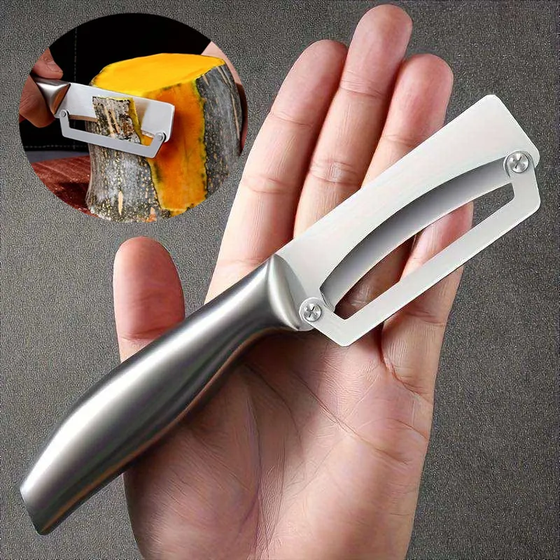 Stainless Flat Edge Peeler 1