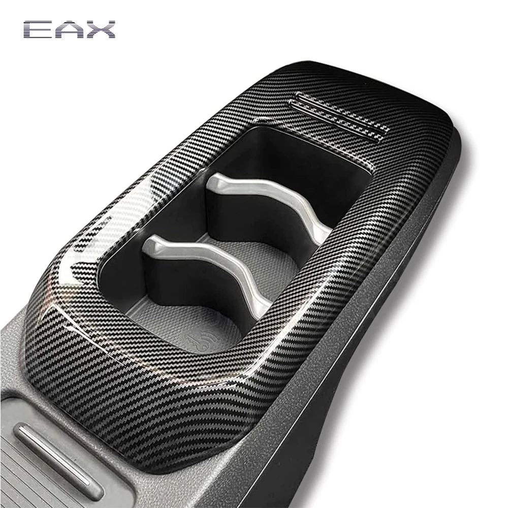 For VW ID.4 ID.3 2022 2021 Carbon Fiber ABS Center Console Cover Wrap