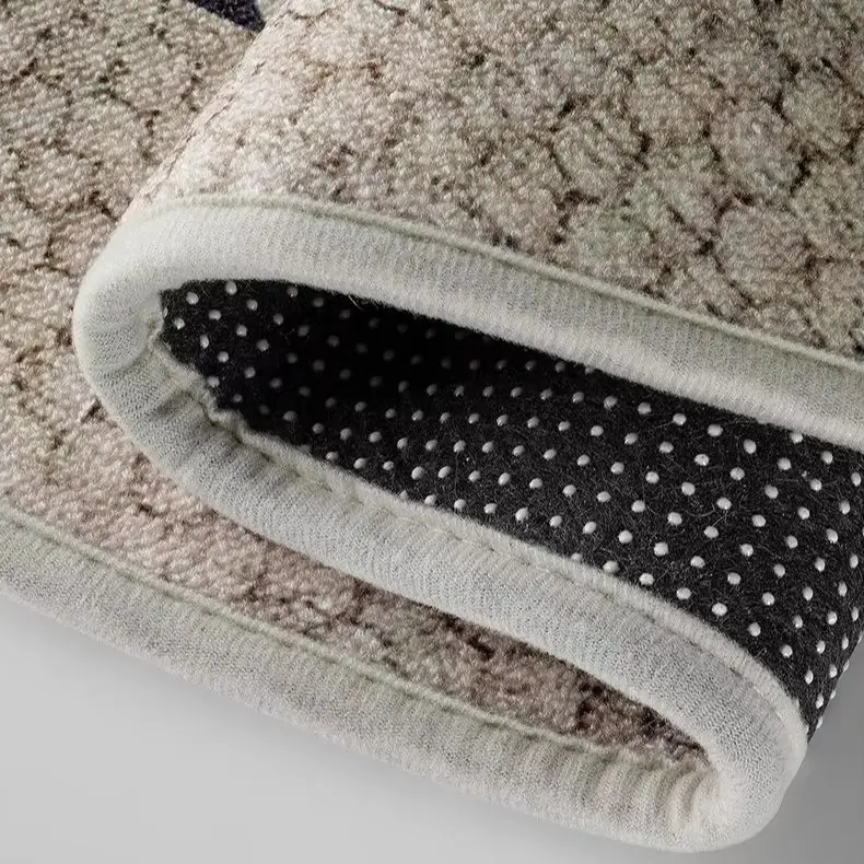 Solid Color Imitation Sisal Pattern Entry Door Floor Mat Household Entrance Non-slip Dirt-resistant Wear Entry Door Mat Rugs