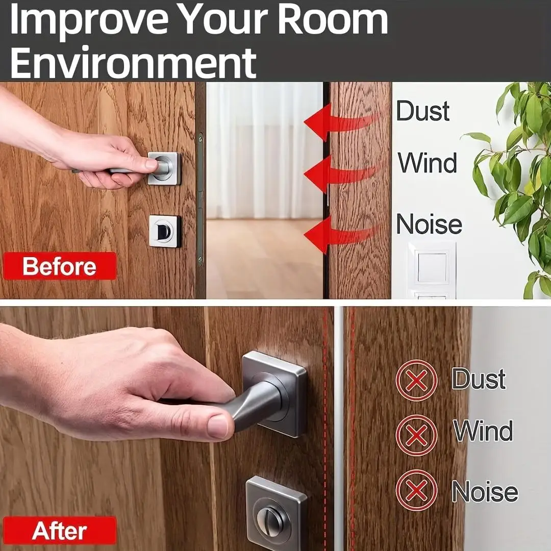 Durable Waterproof Self-Adhesive Rubber Weather Stripping Seal Strip