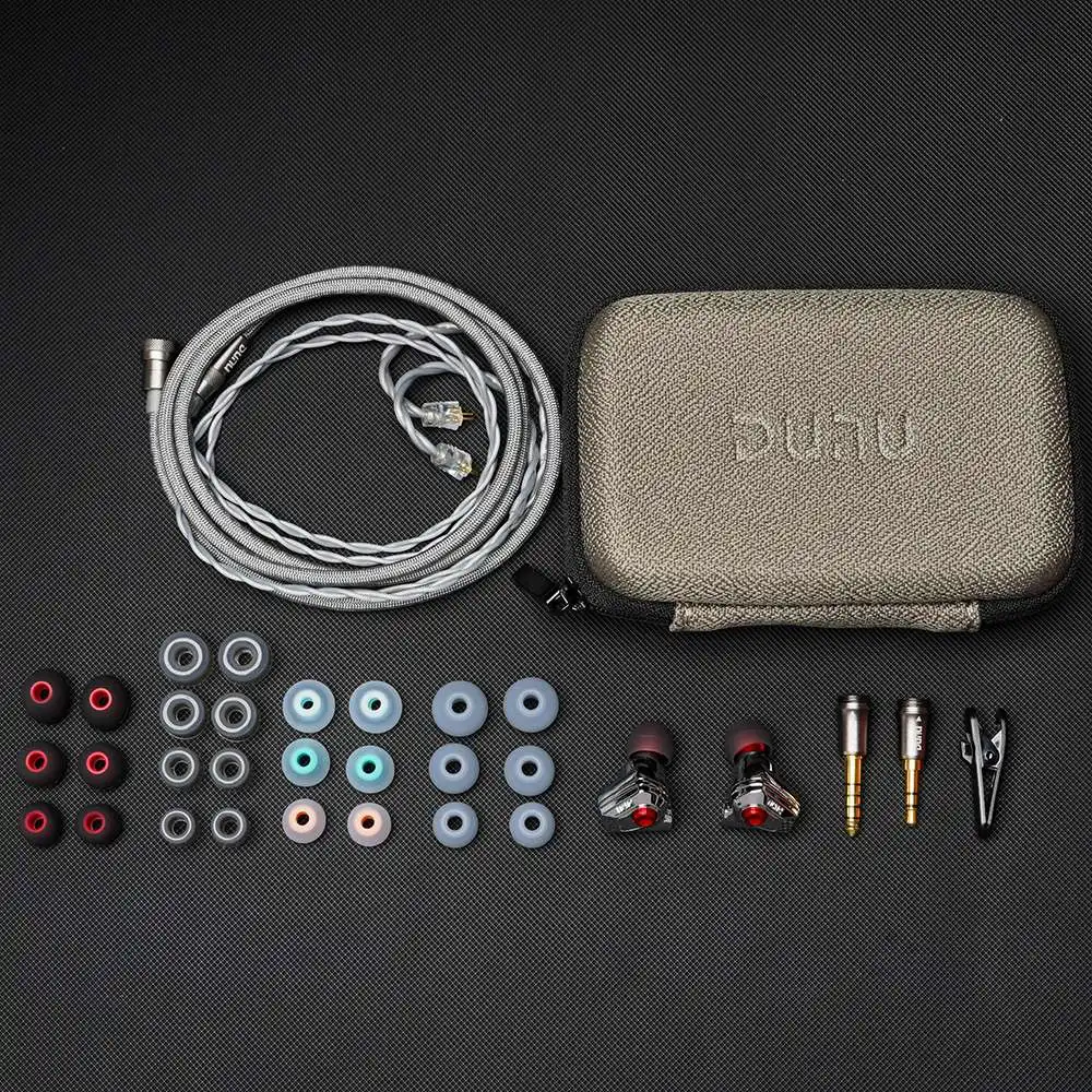 DUNU Titan S2 / TitanS 2 Dual-Chamber & Magnetic Circuit Dynamic Driver In-Ear Earphones with 3.5mm+4.4mm lnterchangeable Plug 2