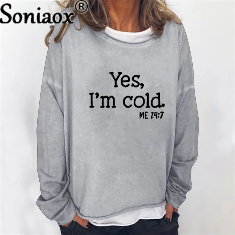 Winter Women Loose Round Neck Letter Print Street Sweatshirt American Style Casual Long Sleeves Tops Female Warm Bottoming Shirt