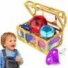 10pcs Pool Diving Gems Toys Treasure Pirate Pool Chests Divingdiamond Swimming Kids Jewels Dive Diamonds Favors Party Set 4