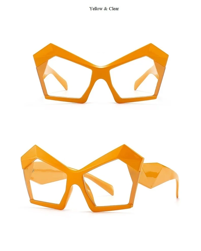 Unique Butterfly Square Cat Eye Sunglasses For Women New Brand Gradient Elegant Big Frame Sun Glasses Female Irregular Shades square sunglasses