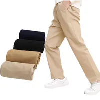 2023 Autumn Winter Children School Pants School Uniform Trousers for Kids Boys Girls Thick Pants Casual Baby Clothes 1-8years 5