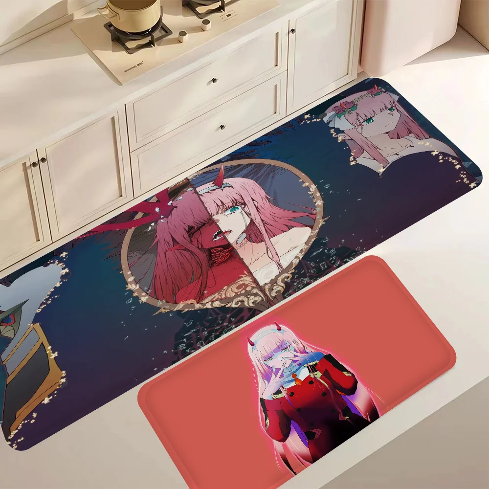 Zero Two Floor Mat Bathroom Mat Kids Room Bedroom Decoration Balcony Anti-Slip Doormat Living Room Bedside Area Rugs 4