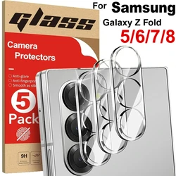 Premium Glass Camera Protectors | HD Tempered Lens Films for Samsung Galaxy Z Series (For Z Fold 8 Wide)
