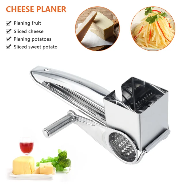 Râpe à Fromage Manuelle en Acier Inoxydable, Rotation Manuelle,  Multifonction, Ménage, Cuisine - AliExpress