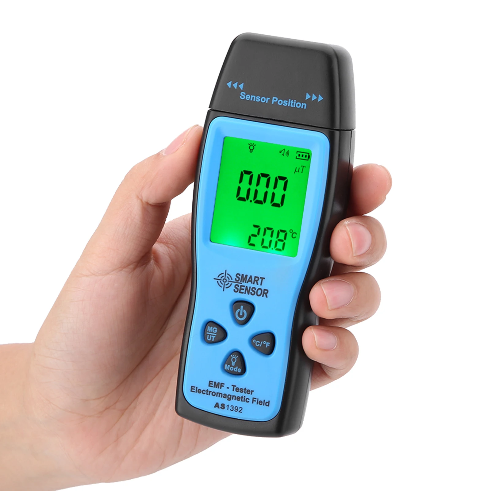 SMART SENSOR AS1392 Digital EMF Tester Digital Electromagnetic Radiometer Mini L