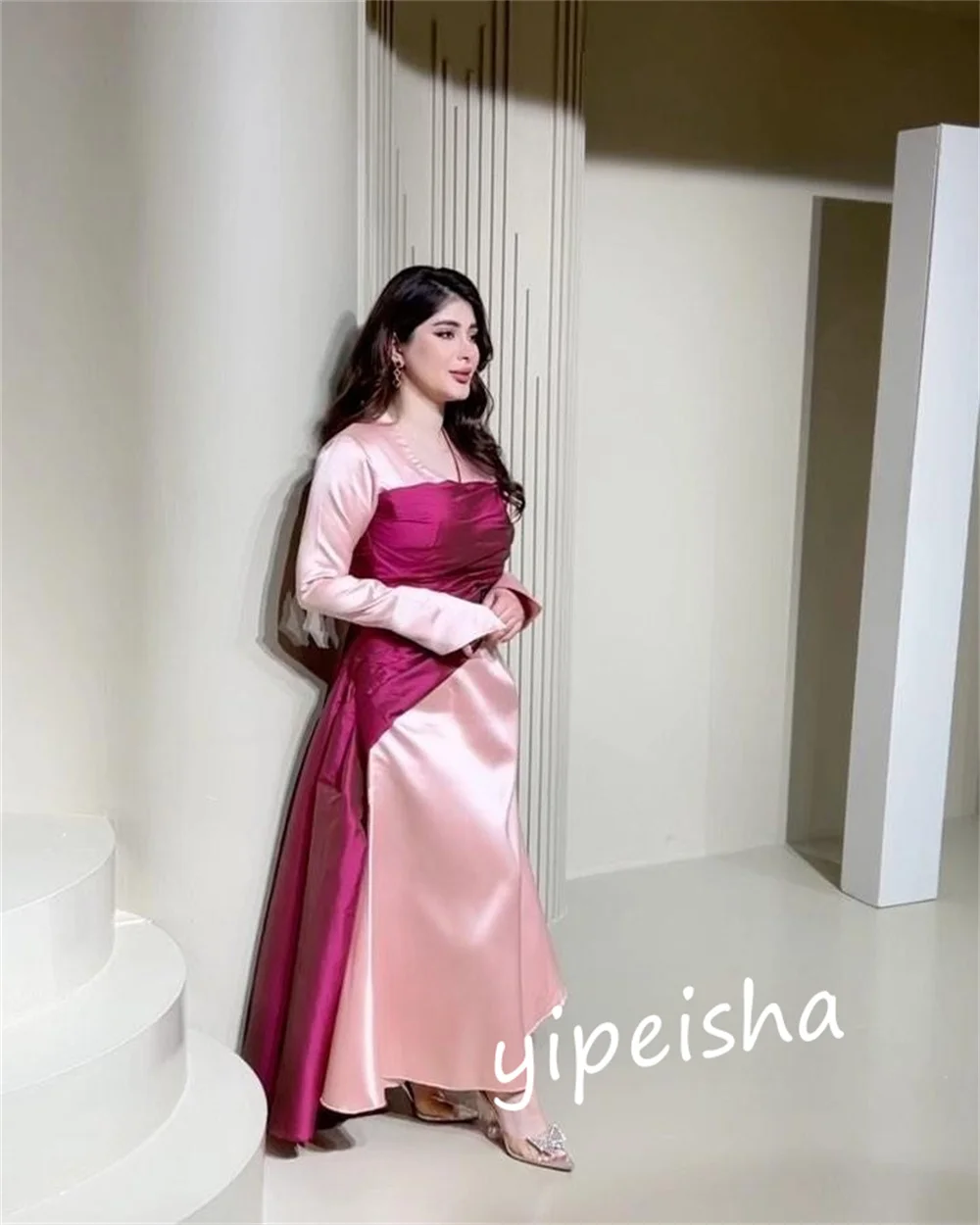 Рисунок 3 - Атласные плиссированные трапециевидные