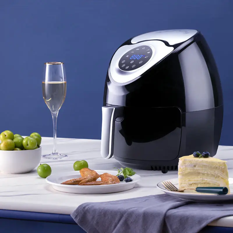 110V 220V 8L Electric Oil Free Deep Fryer Intelligent Touchscreen Multifunctional Home Cooking Tools Automatic Frying Machine