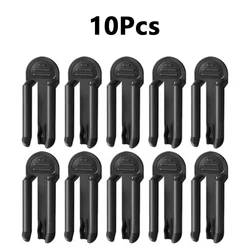 10 Durable Plastic Garbage Bag Clips for Secure Waste Bin Organization (10Pcs)