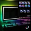 Large Full Size RGB LED Bathroom Mirror with Lights Vanity Wall Mirrors Dimmable Smart Anti-Fog Vertical/Horizontal 5
