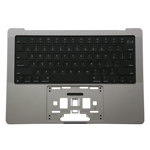 Replacement For Macbook Pro 14" Retina Topcase With Us Keyboard 2021 Space Gray Silver Emc 3650 - Laptop Repair Components - AliExpress