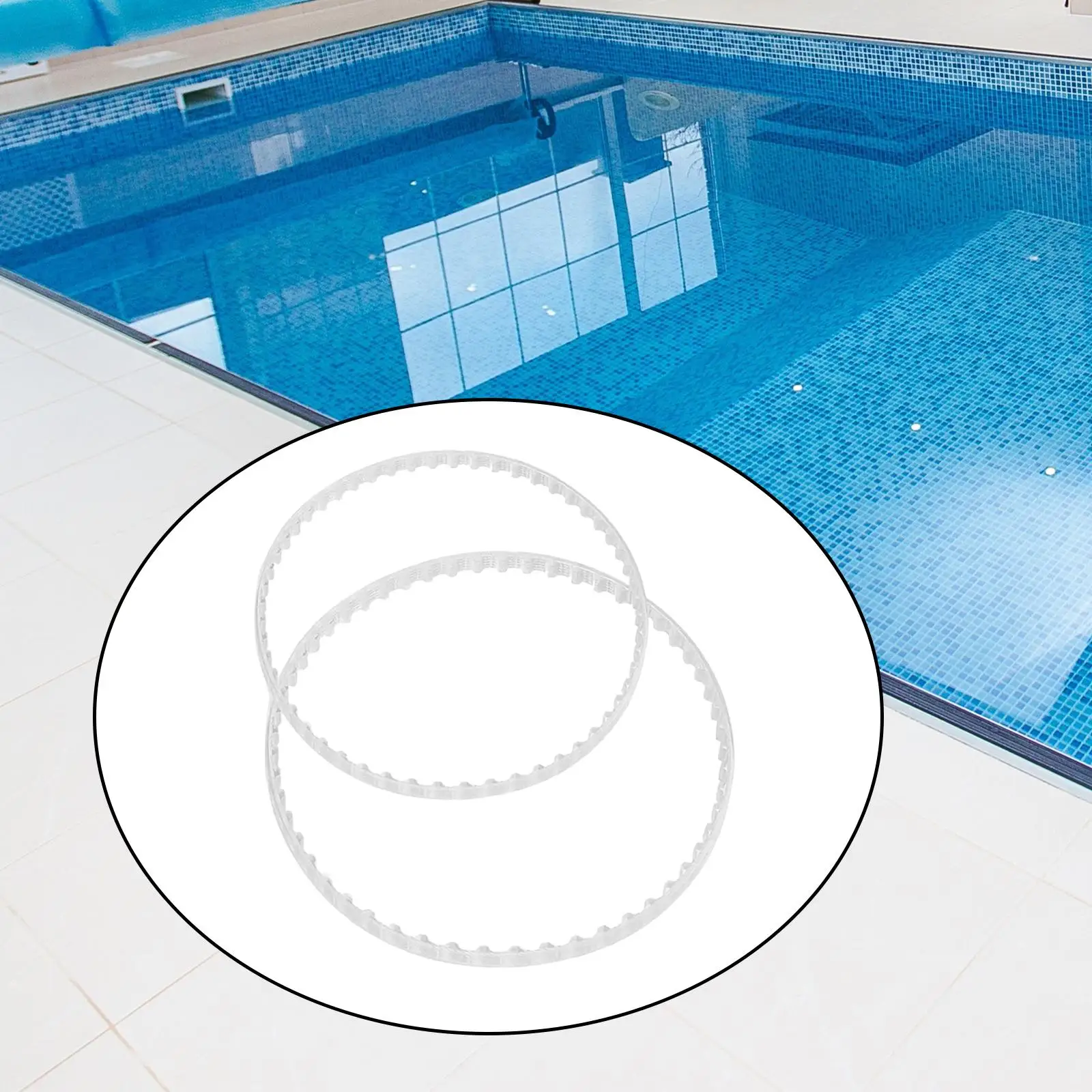 

Belt Replacement Kit, Small Large Belt Kit Parts, PU Drive Inner Belt Replace for Pool Cleaners Lawn Patio Cleaning Tools