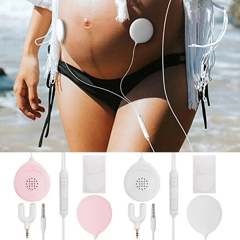 

Pregnancy Belly Speaker Music Splitter Baby Belly Headphone During Pregnancy To Play Music To Baby In The Womb Safety Protector