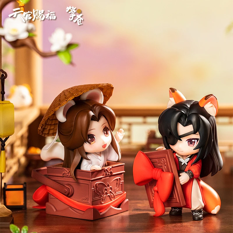

Фигурки героев аниме Mo Dao Zu Shi, Xielin Huacheng, Набор фигурок, экшн-фигурки Q Version, Декоративные Коллекционные игрушки, подарки