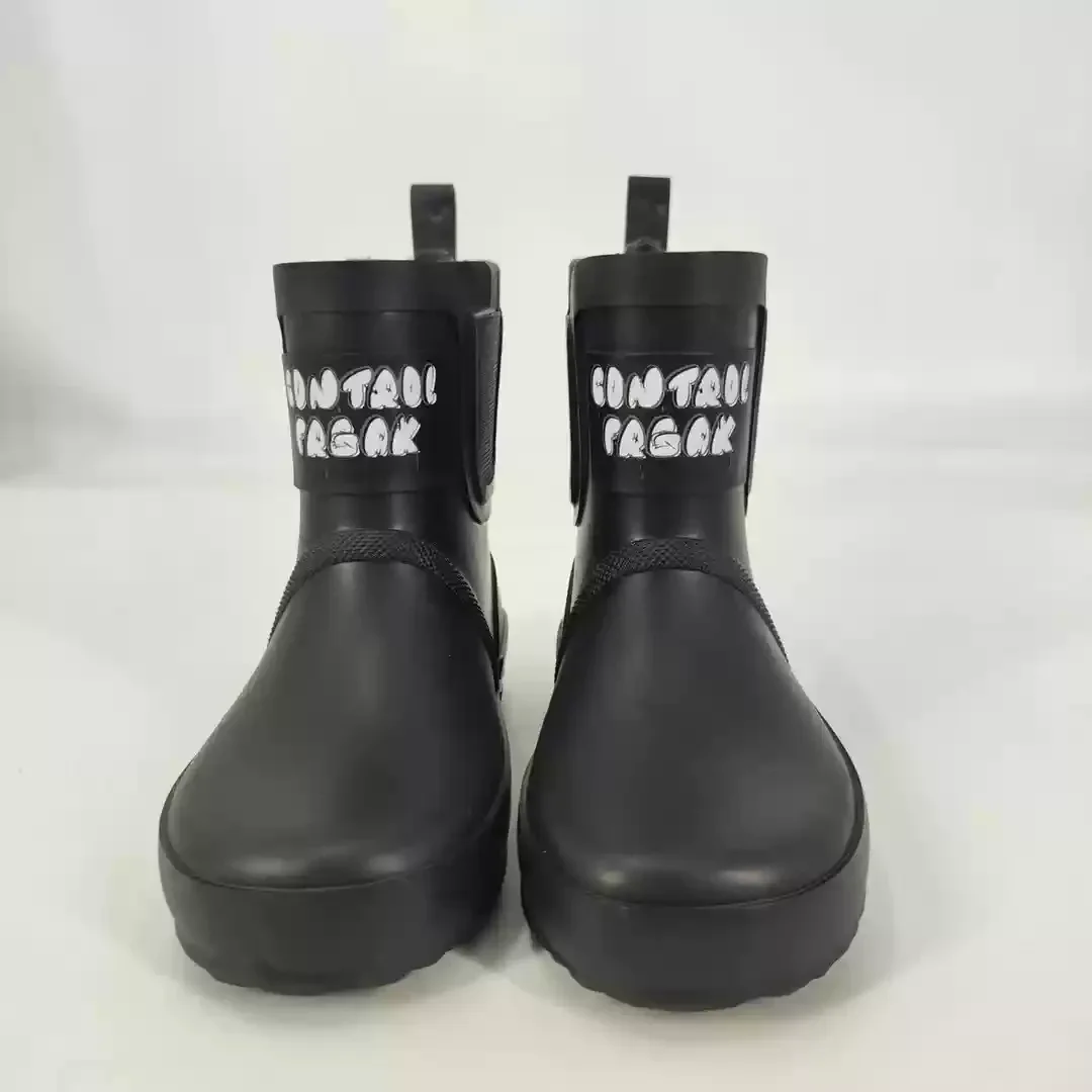 أحذية المطر N ماركة أحذية أطفال الجمجمة طباعة بوتا...