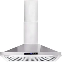 Range Hood 36 inch Wall Mount Kitchen Hood 700 CFM with Ducted/Ductless Convertible Duct, Touch Control, Permanent Filters 1