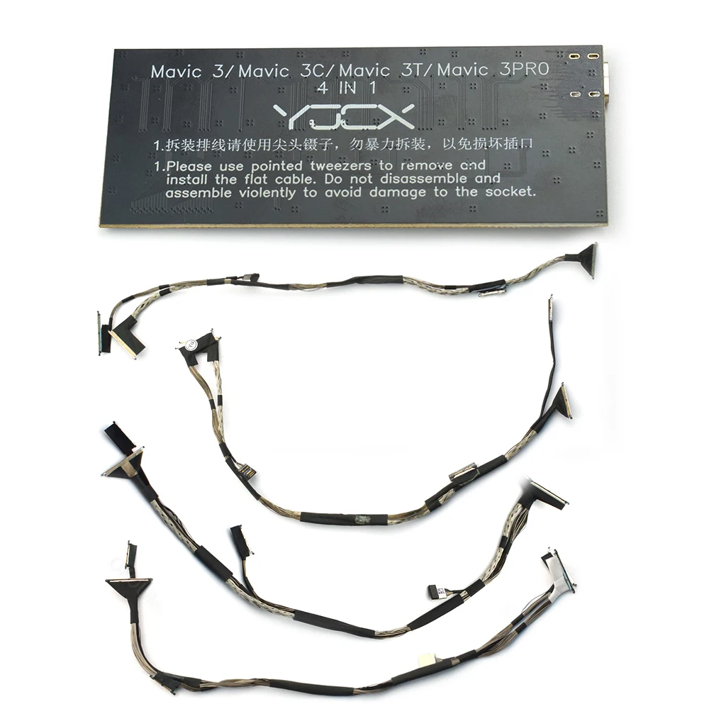 Original Gimbal Coaxial Line & Test Board for DJI Maivc 3/3 Pro/3 Classic/3T Camera PTZ Signal Cable Transmission Wire Parts