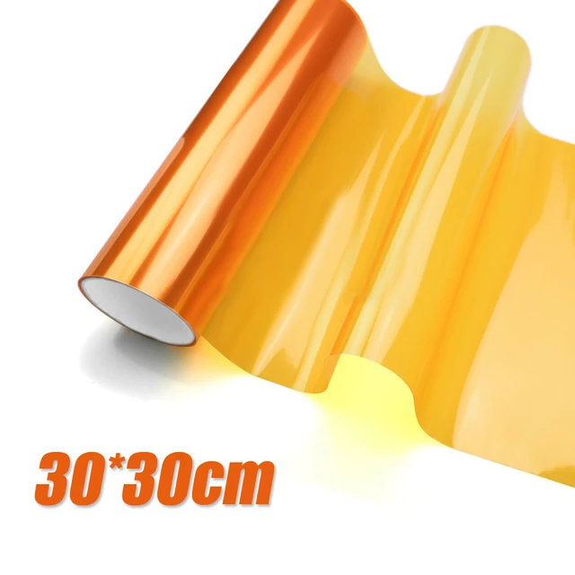 Feux - phares à LED autocollant - Orange