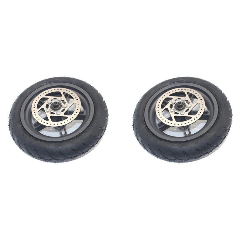 

2Pcs 8.5 Inch Rear Wheel For Xiaomi Pro+Tire+110MM Disc Brake Electric Scooter Rear Tire Anti-Puncture Tire