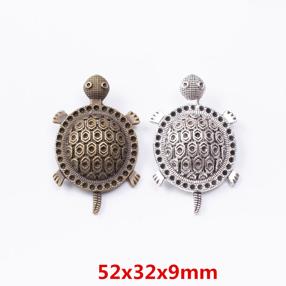 

10pcs turtle Craft Supplies Charms Pendants for DIY Crafting Jewelry Findings Making Accessory 696