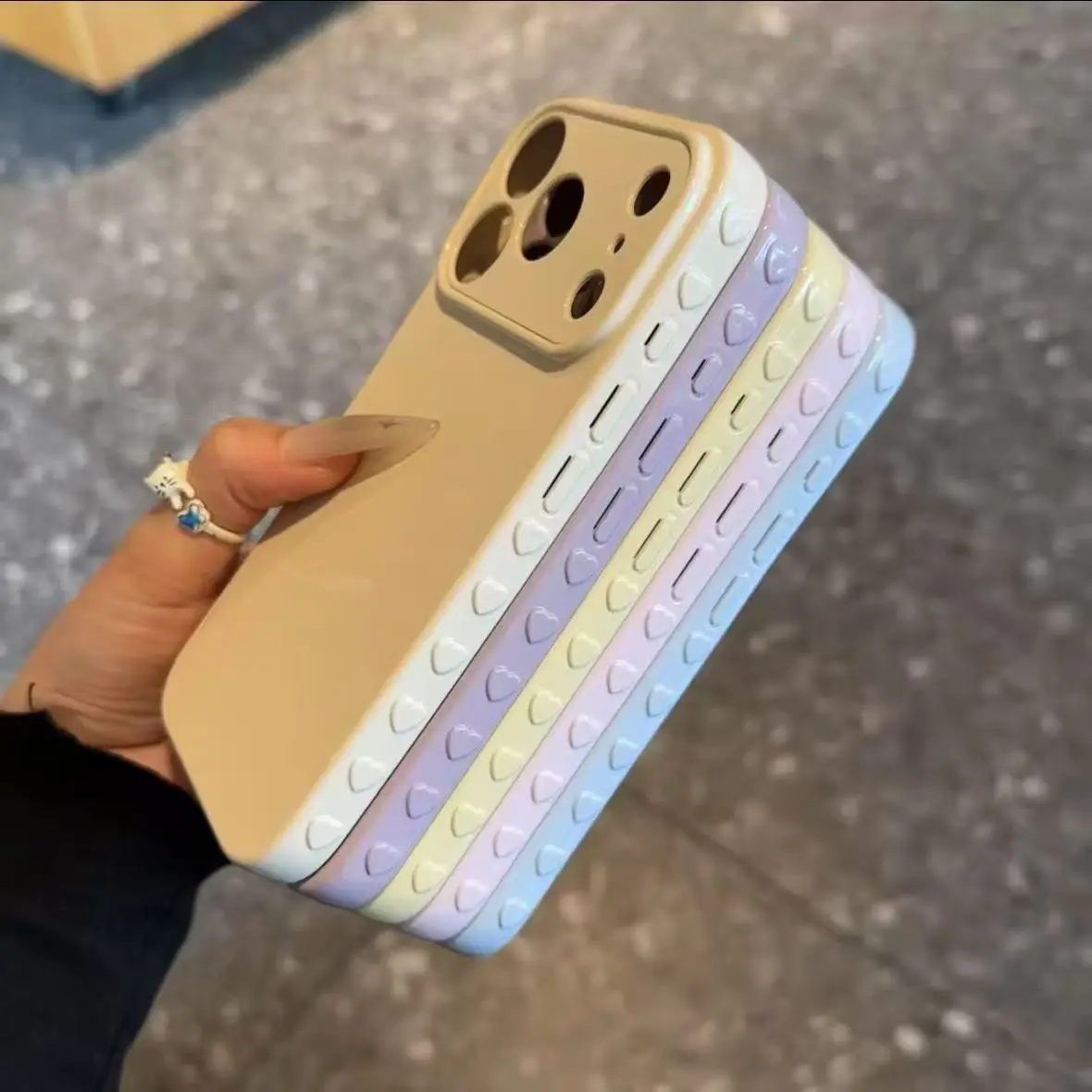 Minimalist Solid Candy Color Soft Silicone Shockproof Phone Case