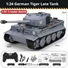cool stuff battle tank toy:1/24 robot chassis rc tank track,remote control car,tiger tank model sticker,radio control kids toys 6