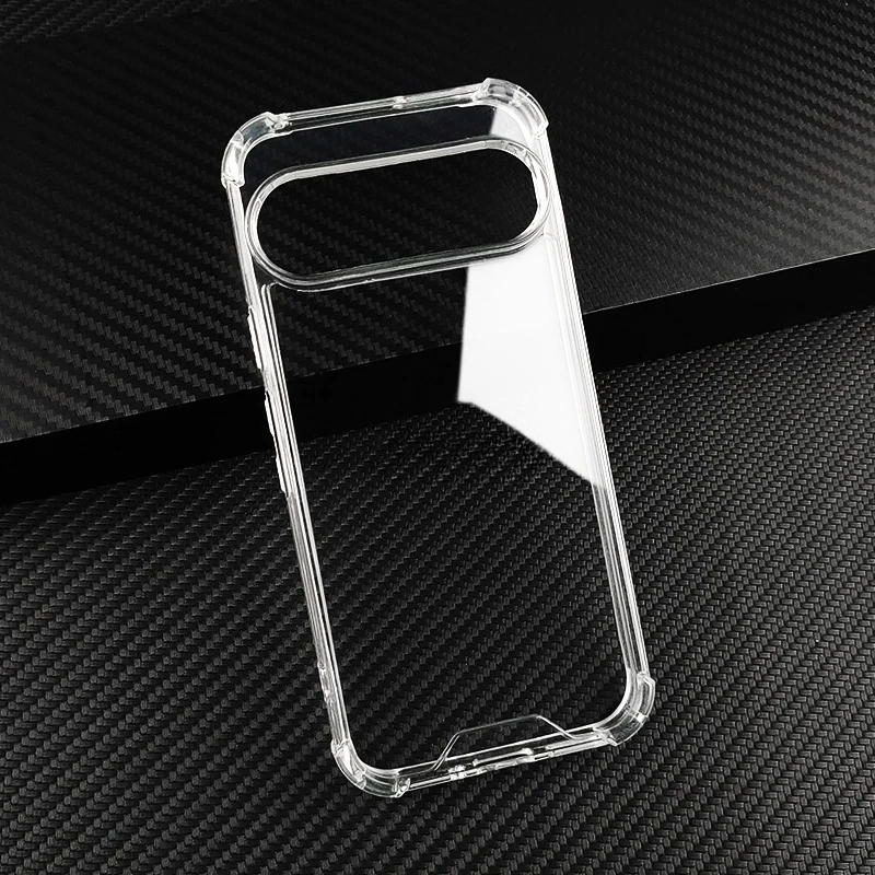 Premium Transparent Shockproof Anti-scratch Phone Case - Clear PC Hard Cover