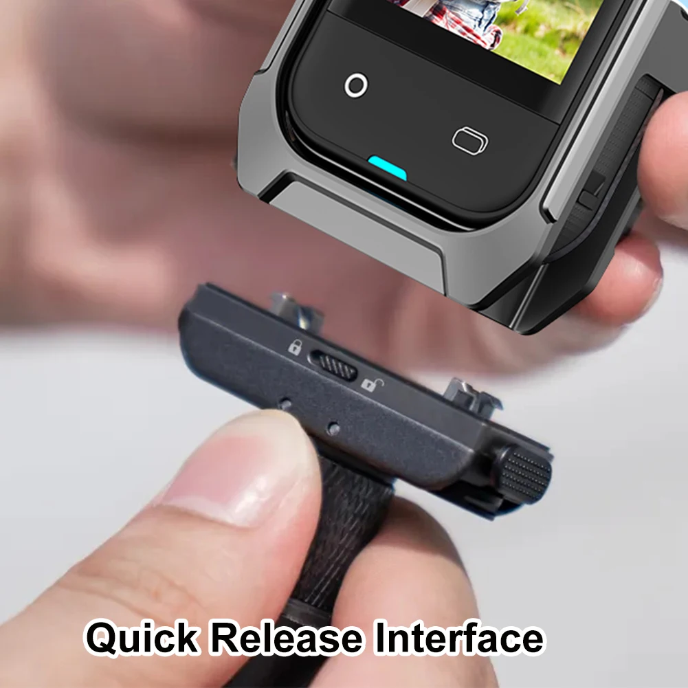 Aluminum Alloy/PC Protective Frame Case for Insta360 X5 Action Camera Magnetic Quick Release Expansion Bracket for Insta 360 X5