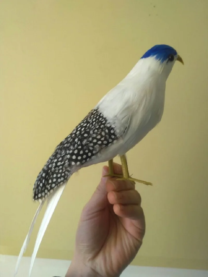 

Zebra Finch bird foam&feathers artificial bird,pastoral handicraft about 30cm
